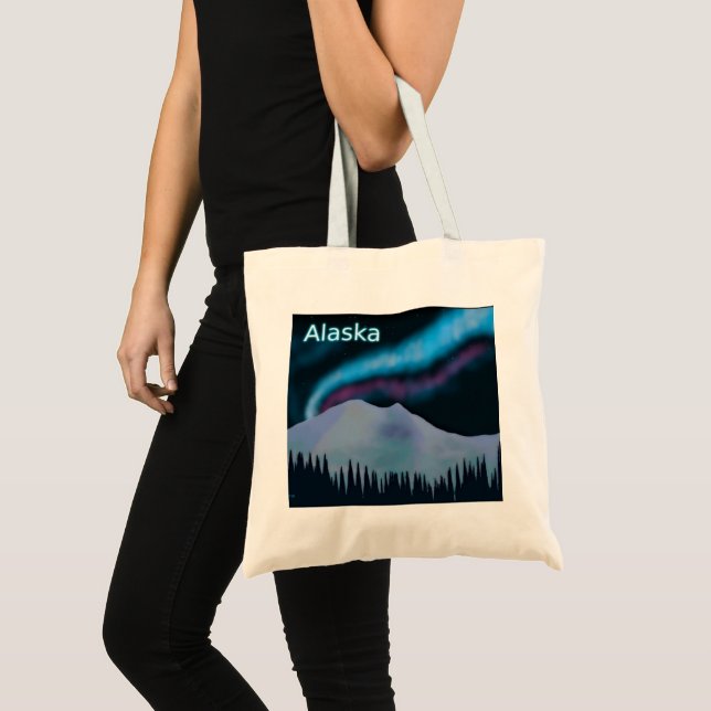 Tote Bag Aurora bleu (Devant (produit))