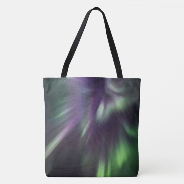 Tote Bag Aurora borealis (Devant)