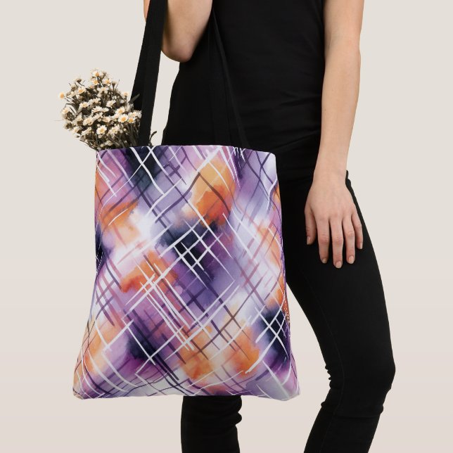 Tote Bag Aurora fracturé (De près)