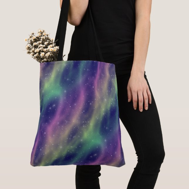 Tote Bag aurore prismatique : (De près)