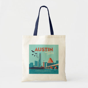 Tote Bag Austin, Texas Pont de l'Avenue du Congrès