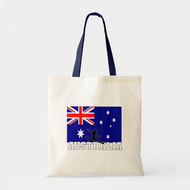 Tote Bag Australia Football Soccer Australia National Team (Devant)