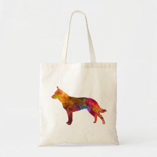 Tote Bag Australian Cattle Dog in watercolor