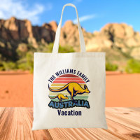 Australie Voyage Cute Kangaroo Sunset Custom