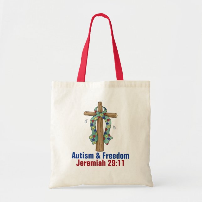 Tote Bag Autisme : Budget Fourre-tout (Devant)