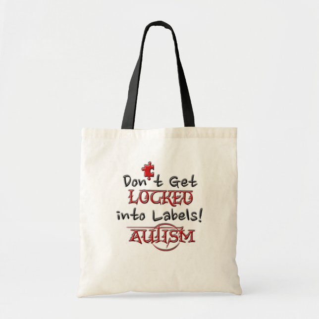 Tote Bag Autisme @Budget Fourre-tout (Devant)