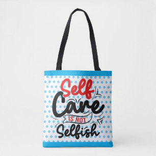 Tote Bag Auto-soins rétro