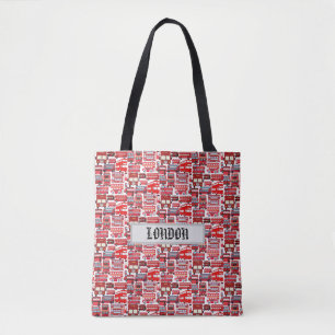 Tote Bag Autobus amusants de Londres