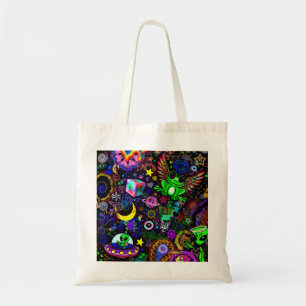 Tote Bag Autocollant Grenouille à Ailes de Fée Grenouille