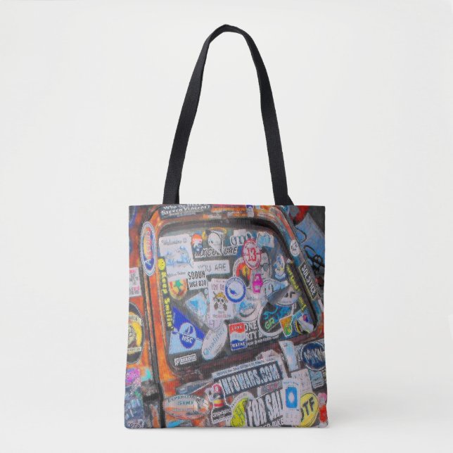 Tote Bag Autocollants (Devant)
