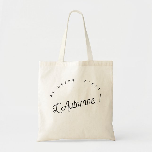 Tote Bag Automne (Devant)
