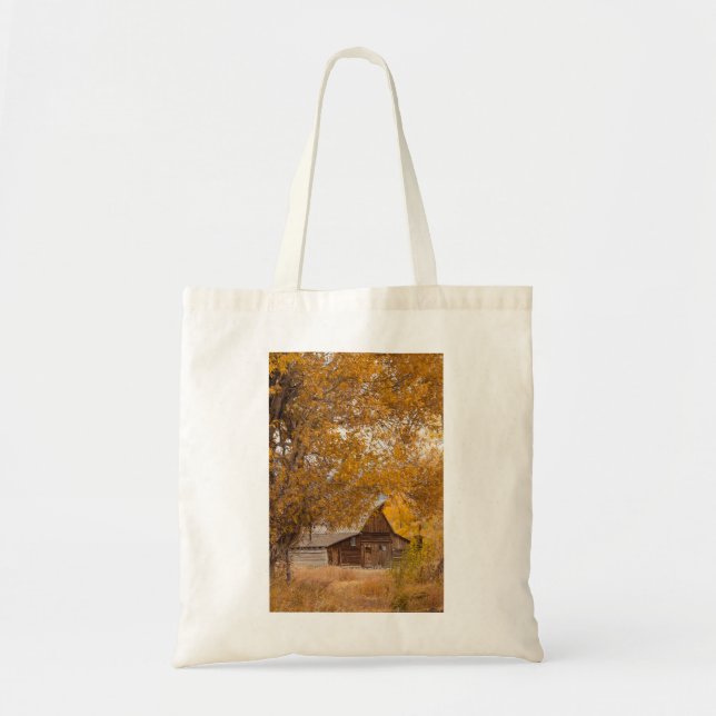 Tote Bag Automne à Mormon Row (Devant)