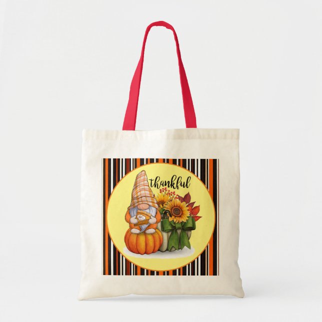 Tote Bag Automne belle collection populaire Thanksgiving (Devant)