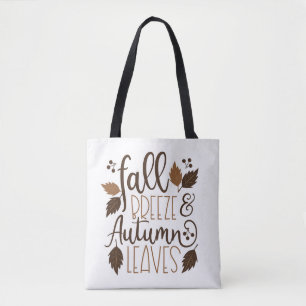 Tote Bag Automne Breeze Feuilles d'automne