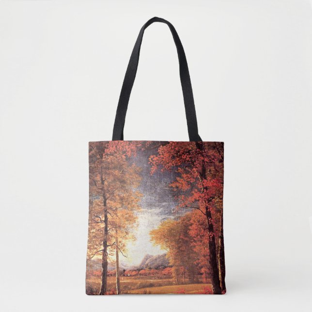 Tote Bag Automne en Amérique, comté d'Oneida, New York, (Devant)