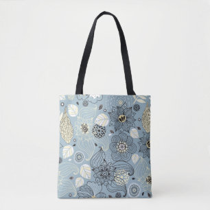 Tote Bag Automne Floral : Design saisonnier élégant