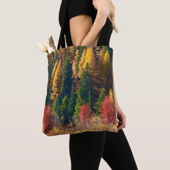 Tote Bag Automne Fourre-tout (De près)