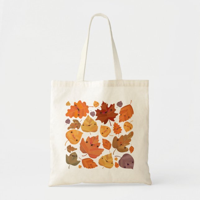 Tote Bag Automne Halloween Thanksgiving migre (Devant)