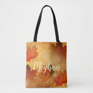 Tote Bag Automne Thanksgiving vacances sur mesure