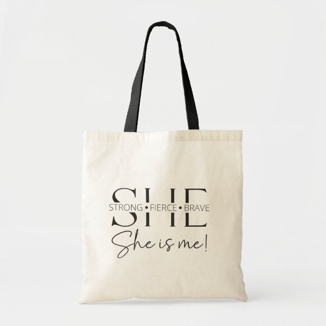 Tote Bag Autonomiser Elle (Devant)