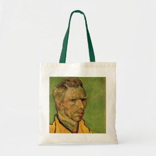 Tote Bag Autoportrait de Vincent van Gogh, Gravure d'Art de
