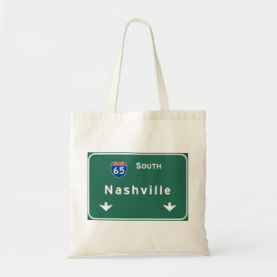 Tote Bag Autoroute d'autoroute nationale de Nashville