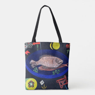 Tote Bag Autour du poisson, Paul Klee