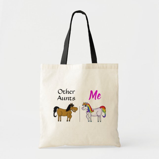 Tote Bag Autre Aunts Me Unicorn (Devant)