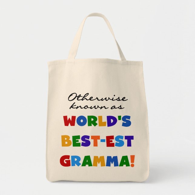 Tote Bag Autrement connu comme T-shirts de Meilleur-est (Devant)