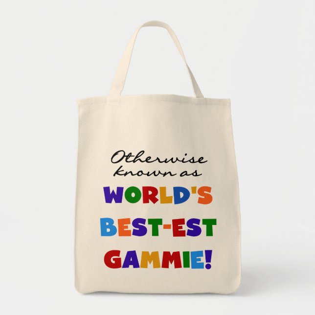 Tote Bag Autrement connu comme T-shirts de Meilleur-est (Devant)