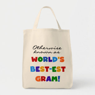 Tote Bag Autrement connu en tant que cadeaux de gramme du