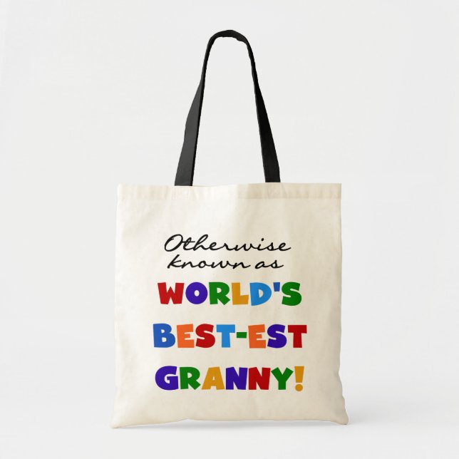 Tote Bag Autrement connu en tant que cadeaux de mamie Meill (Devant)