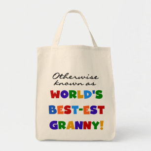 Tote Bag Autrement connu en tant que cadeaux de mamie Meill