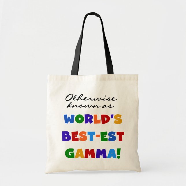 Tote Bag Autrement connu en tant que cadeaux du gamma (Devant)