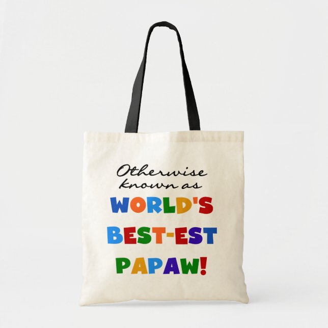 Tote Bag Autres T-shirts et cadeaux Papaw les plus connus (Devant)