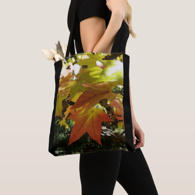 Tote Bag Autumn shades (De près)