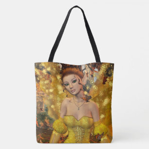 Tote Bag Autumns Dance Fae Imaginaire Art