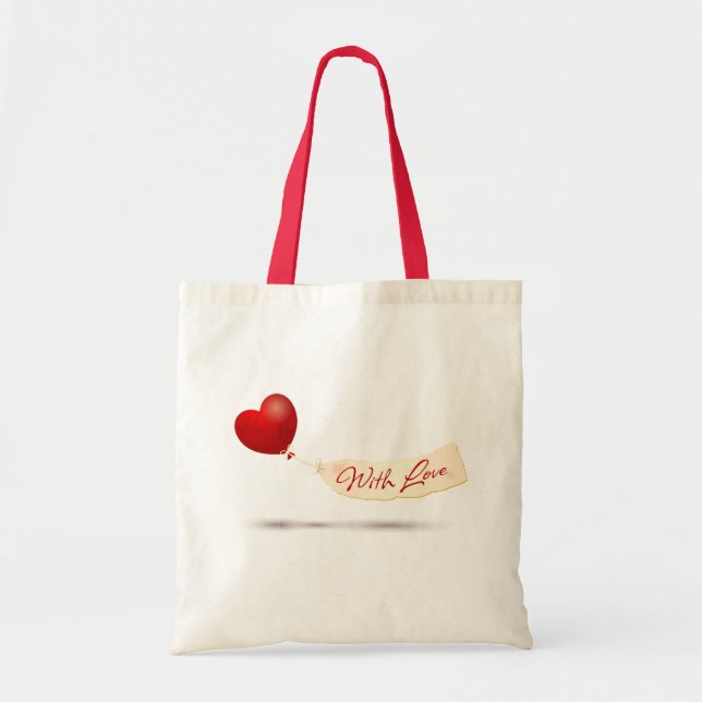 Tote Bag Avec amour (Devant)