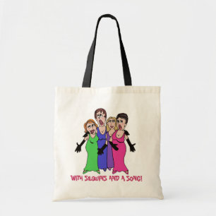 Tote Bag Avec des paillettes et la chanson !