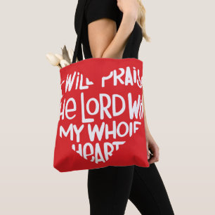 Tote Bag Avec tout mon coeur