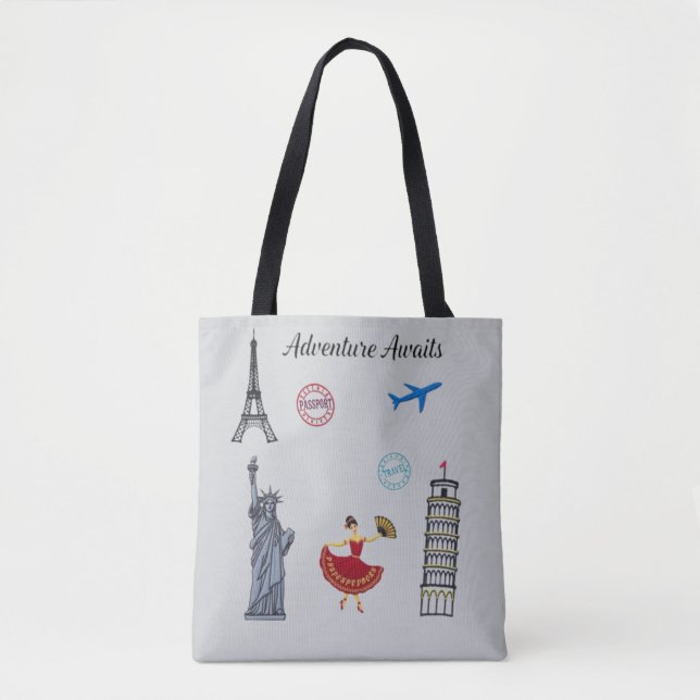 Tote Bag Aventure Attend (Devant)