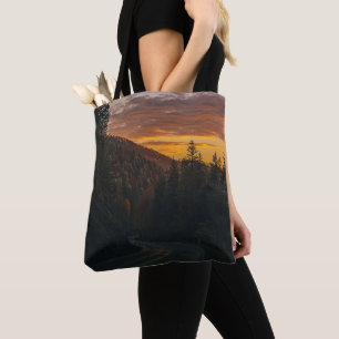 Tote Bag Aventure Await : Route & Forêt