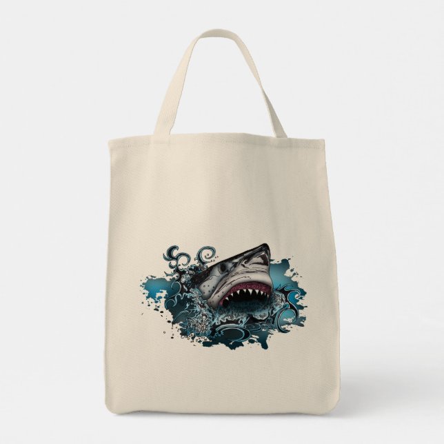 Tote Bag Aventure côtière audacieuse avec éclaboussure d'oc (Dos)