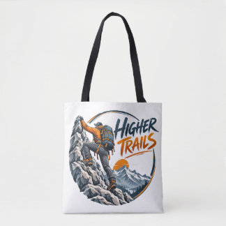Tote Bag Aventure d'escalade de montagne Higher Trails