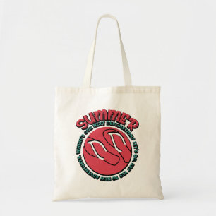 Tote Bag Aventure d'été Flip-Flops & Travel Inspiré