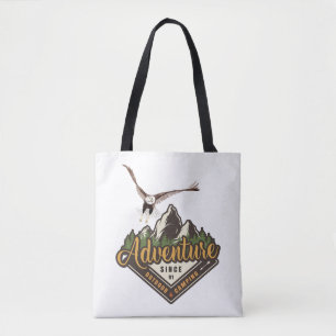 Tote Bag Aventure Eagle Randonnées Montagnes