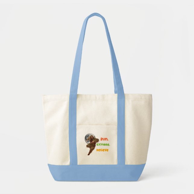Tote Bag Aventure Sasquatch en cours de conception croyez (Devant)