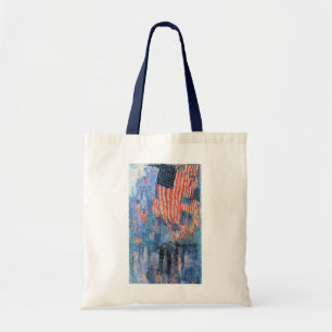 Tote Bag Avenue dans la pluie par Frederick Childe Hassam