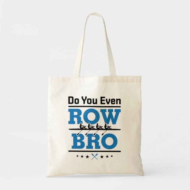 Tote Bag Aviron Crew Rower Faites-Vous Même Ranger Bro (Devant)