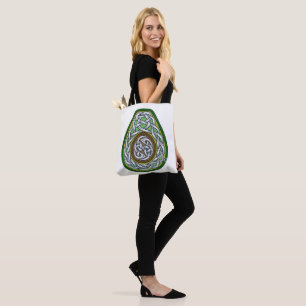 Tote Bag Avocado de nouage celtique